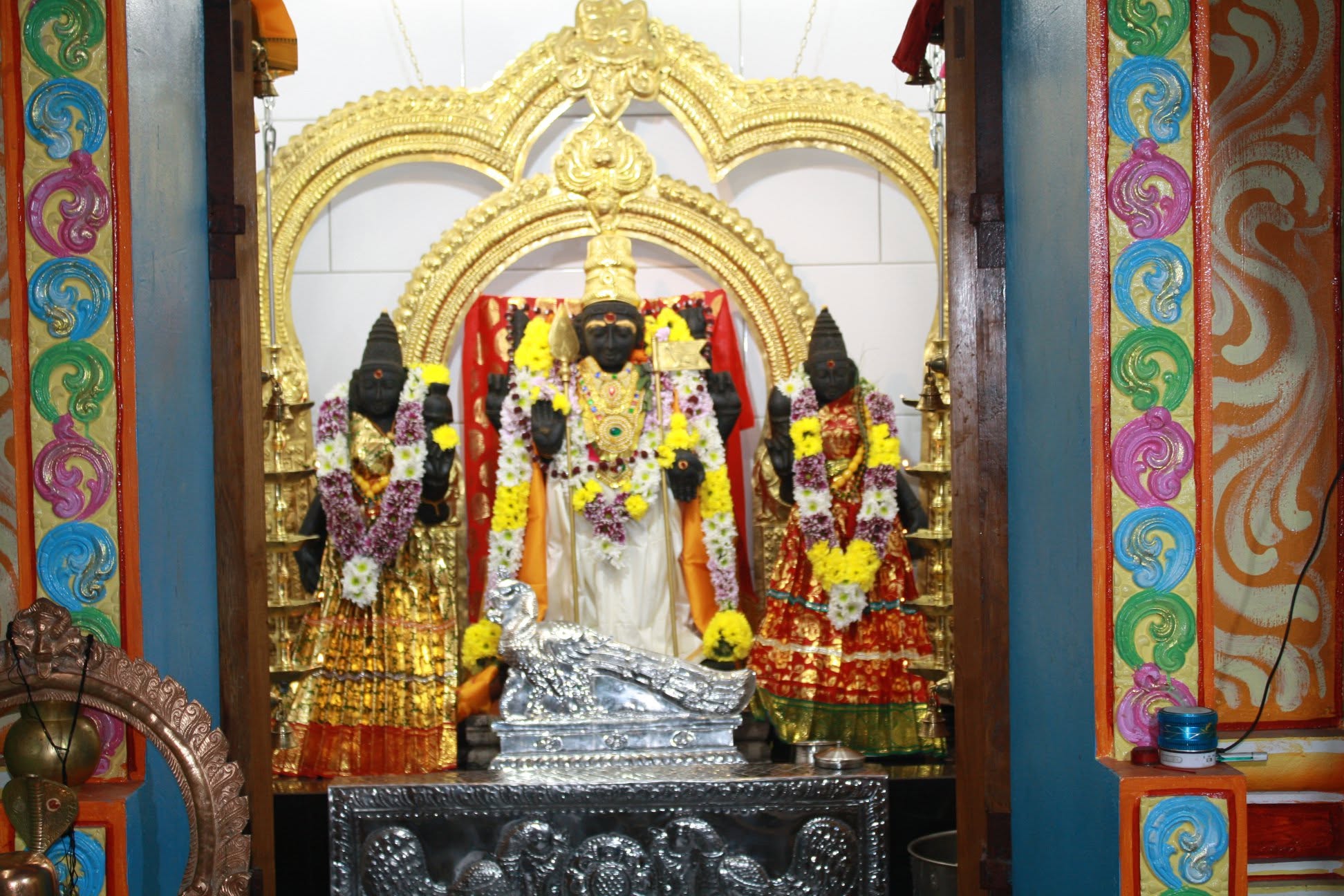 Murugan shrine at Limburg Murugan Temple