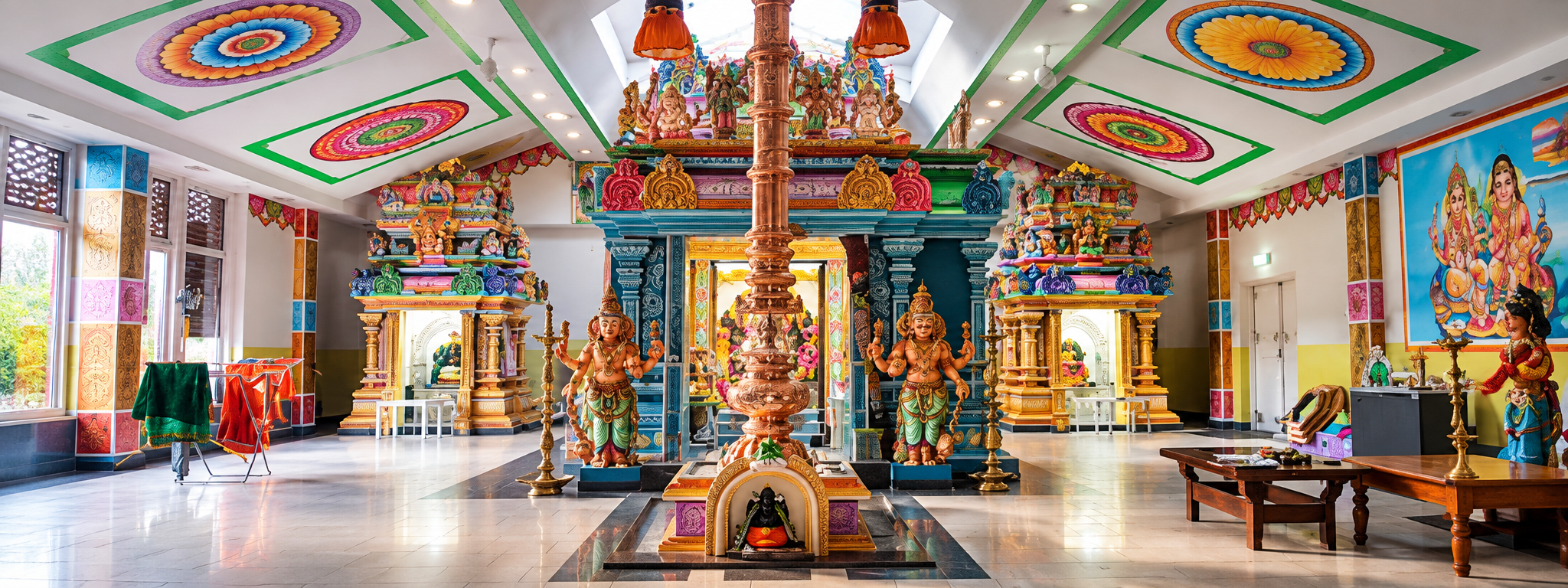 Limburg Murugan Temple interior