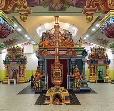 Limburg Murugan Temple interior